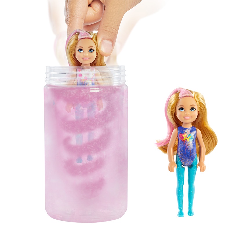 Búp Bê BARBIE Đổi Màu Chelsea - Phiên Bản Confetti GTT26