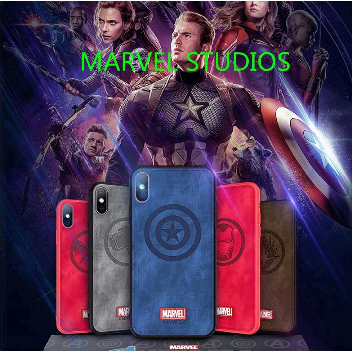 【Limited Edition】Original Case iphone X XS MAX XR 7 8 Plus Iron Man Captain The Avengers Cover Case