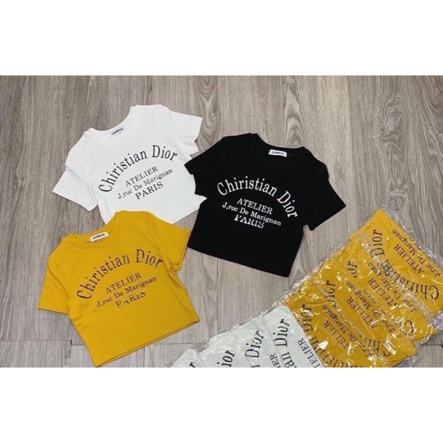 Áo Croptop in siu hot