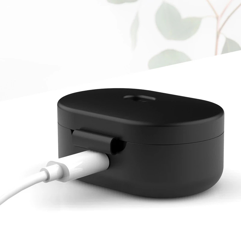 Vỏ Bảo Vệ Hộp Sạc Tai Nghe Không Dây Redmi Airdots Bằng Silicon Mềm Nhỏ Gọn