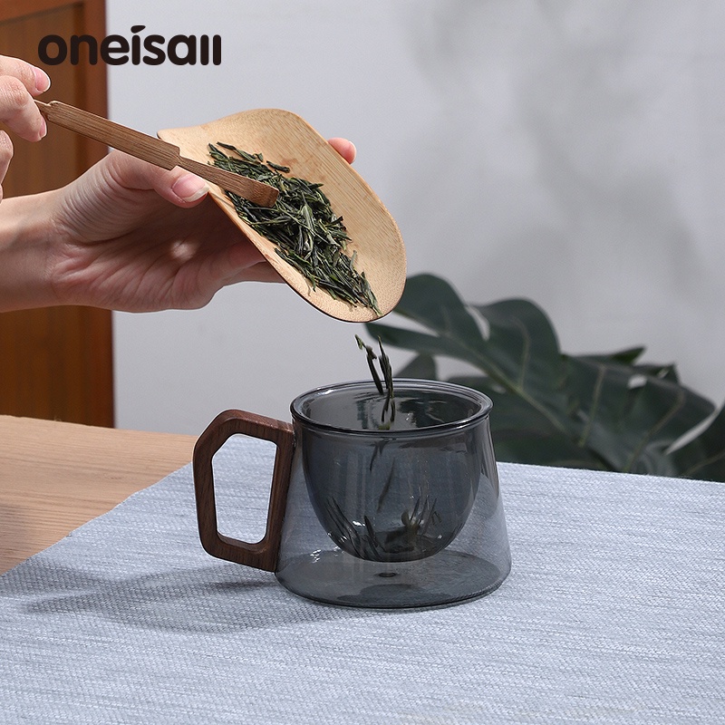 Cốc trà ONEISALL bằng thủy tinh chịu nhiệt độ cao