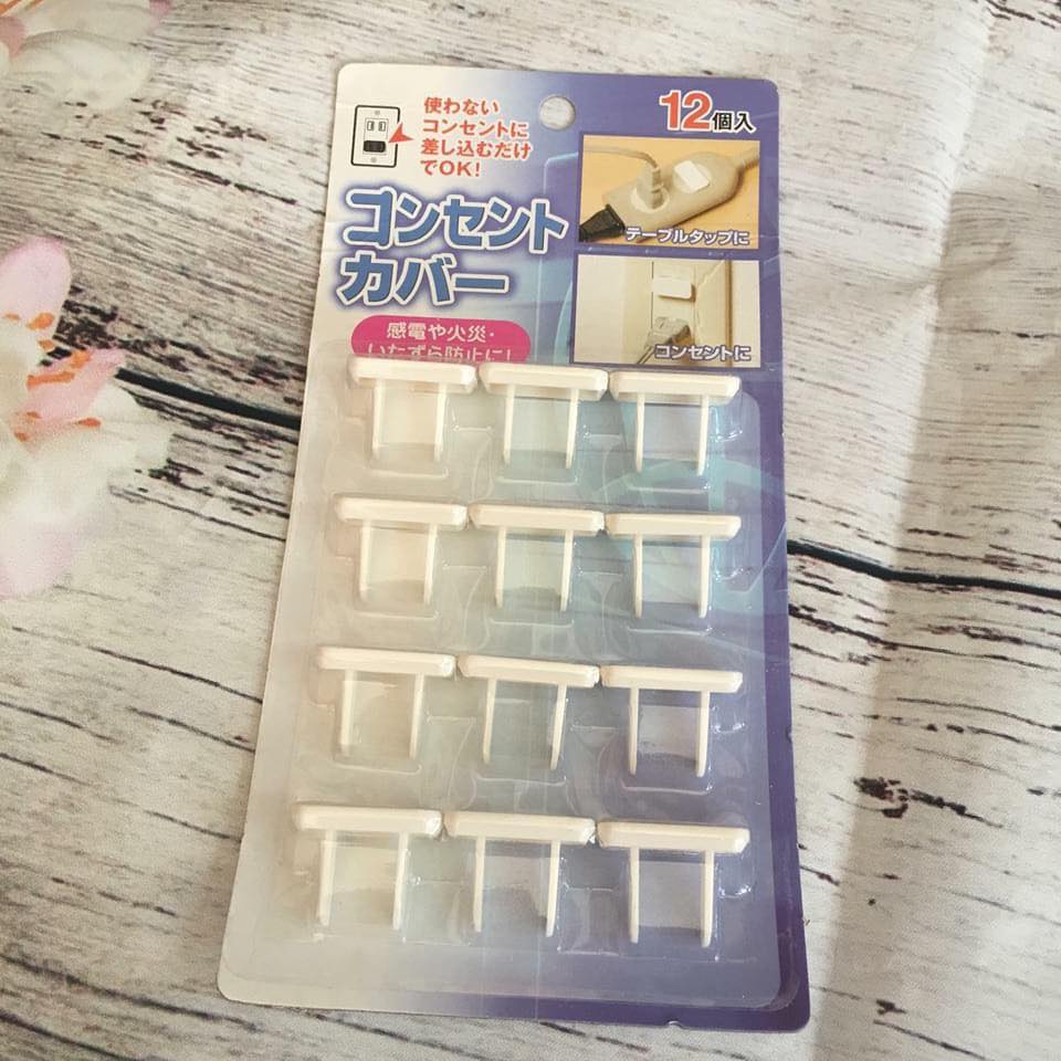 Bộ 12 bịt ổ điện an toàn cho bé nội địa Nhật Bản