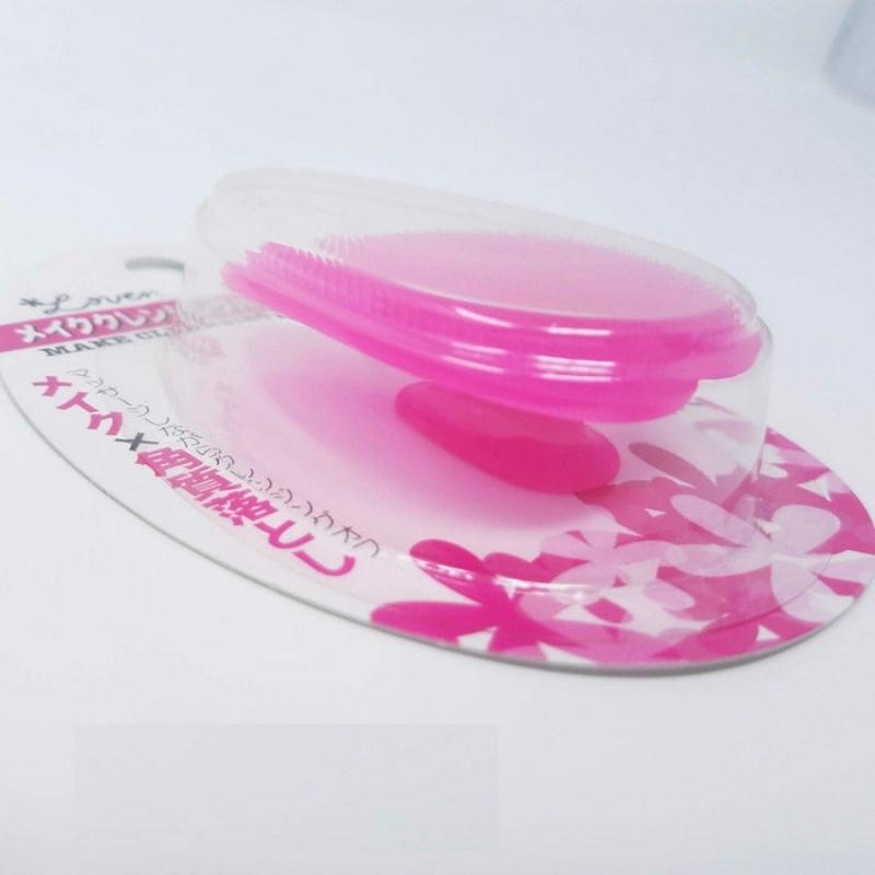 Miếng rửa mặt, tẩy trang Silicon Seiwapro Loven Make Cleansing Pad hàng nội địa Nhật Bản AD73