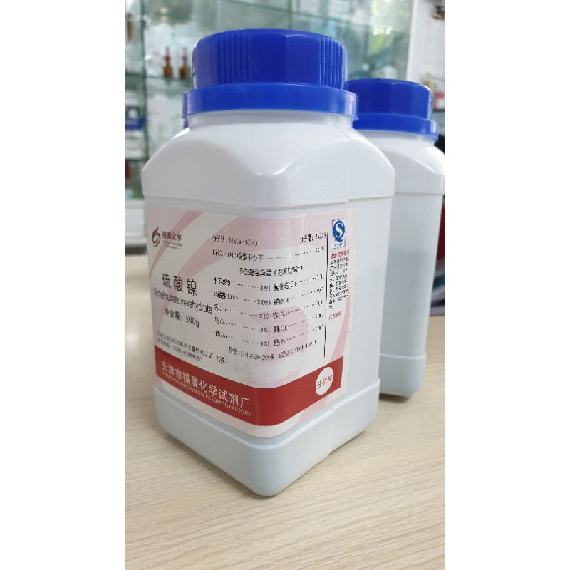 Hóa chất: Niken sunfat NiSO4·6H2O 500g T.Quốc