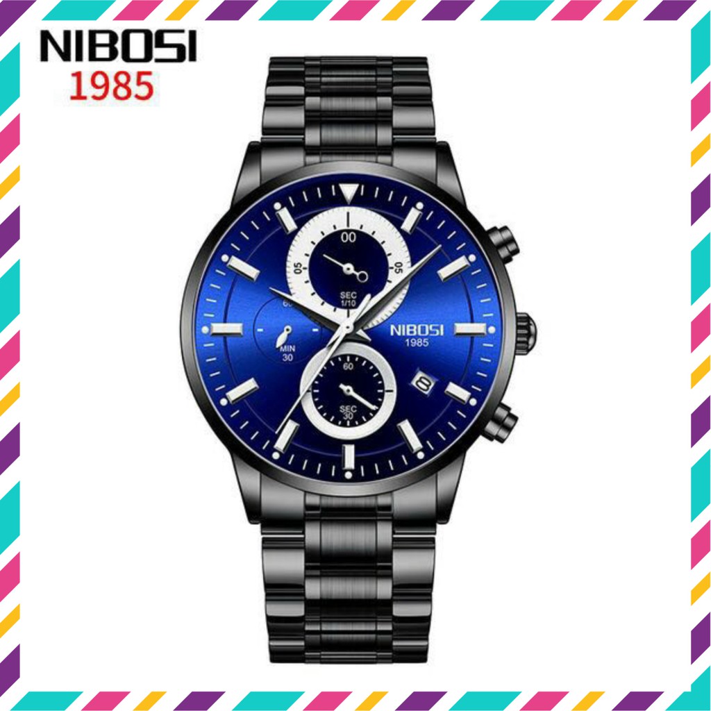 Đồng Hồ Nam NIBOSI chính hãng NI2390