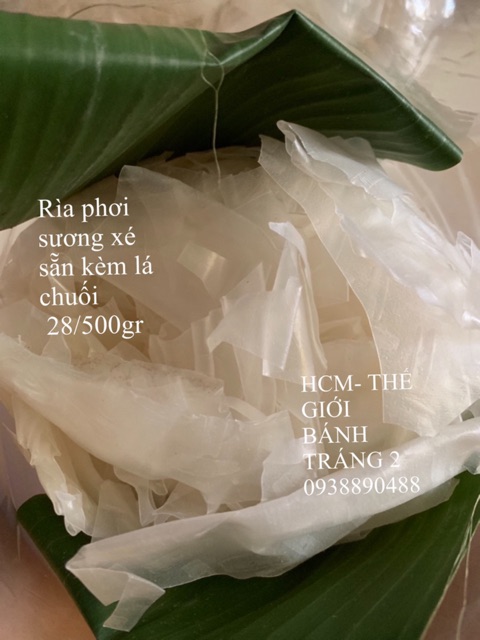 Sỉ 5-10kg bánh tráng rìa phơi sương chính gốc Tây Ninh- loại 1 mềm ngon!