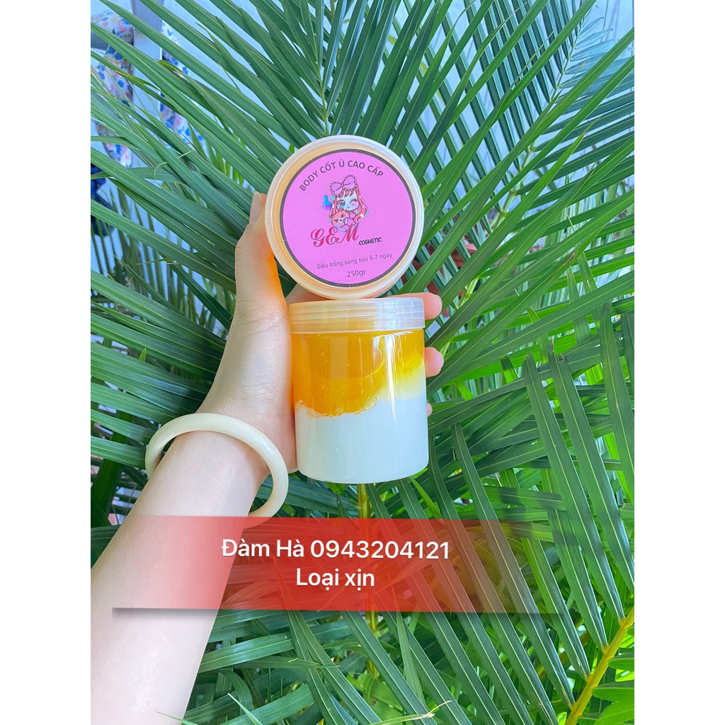 [Tặng muỗng] Body cốt ủ siêu trắng n250gram