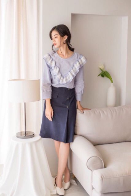 Áo bèo viền ren | BigBuy360 - bigbuy360.vn