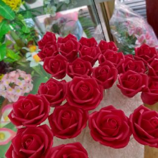 10 ĐẦU HOA HỒNG ĐẤT SÉT ( KHÔNG ĐÀI )