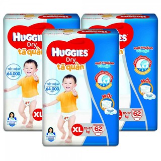 Bỉm huggies quần m74/l68/xl62/xxl56