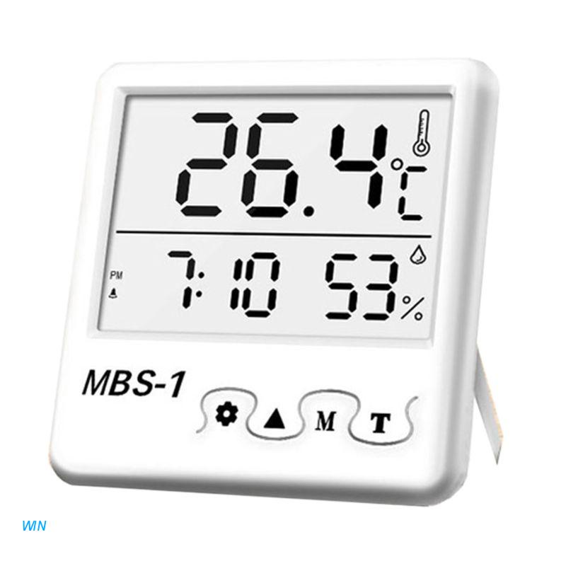 Đồng Hồ Đo Nhiệt Độ Và Độ Ẩm Màn Hình LCD