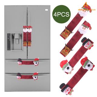 Set 4 bọc tay cầm tủ lạnh chủ đề giáng sinh