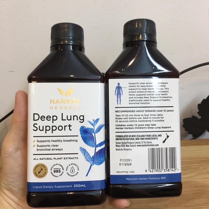 Tinh dầu lá cây kim ngân Haker herbal chest clear