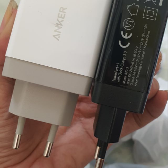Cốc sạc anker 18w sạc nhanh bao test