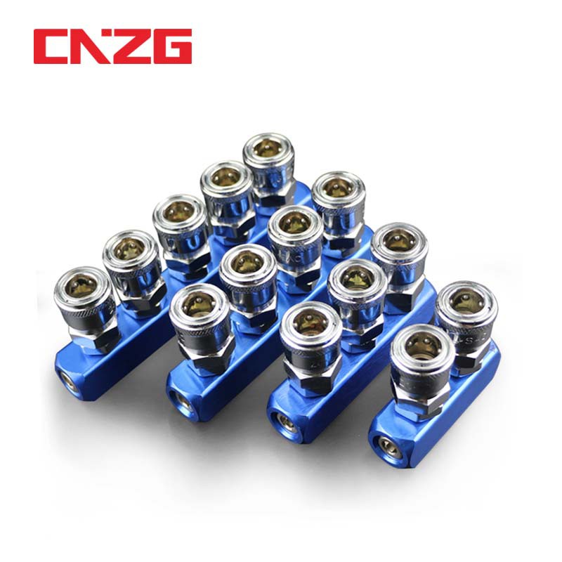 Đầu Nối Nén Khí 1/4 Tháo Lắp Nhanh Đa Năng