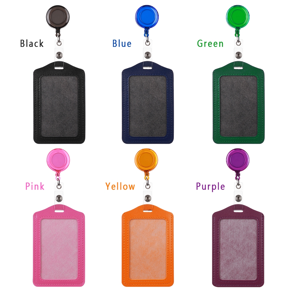 Safety Transparent No Zipper tag worker Badge Case