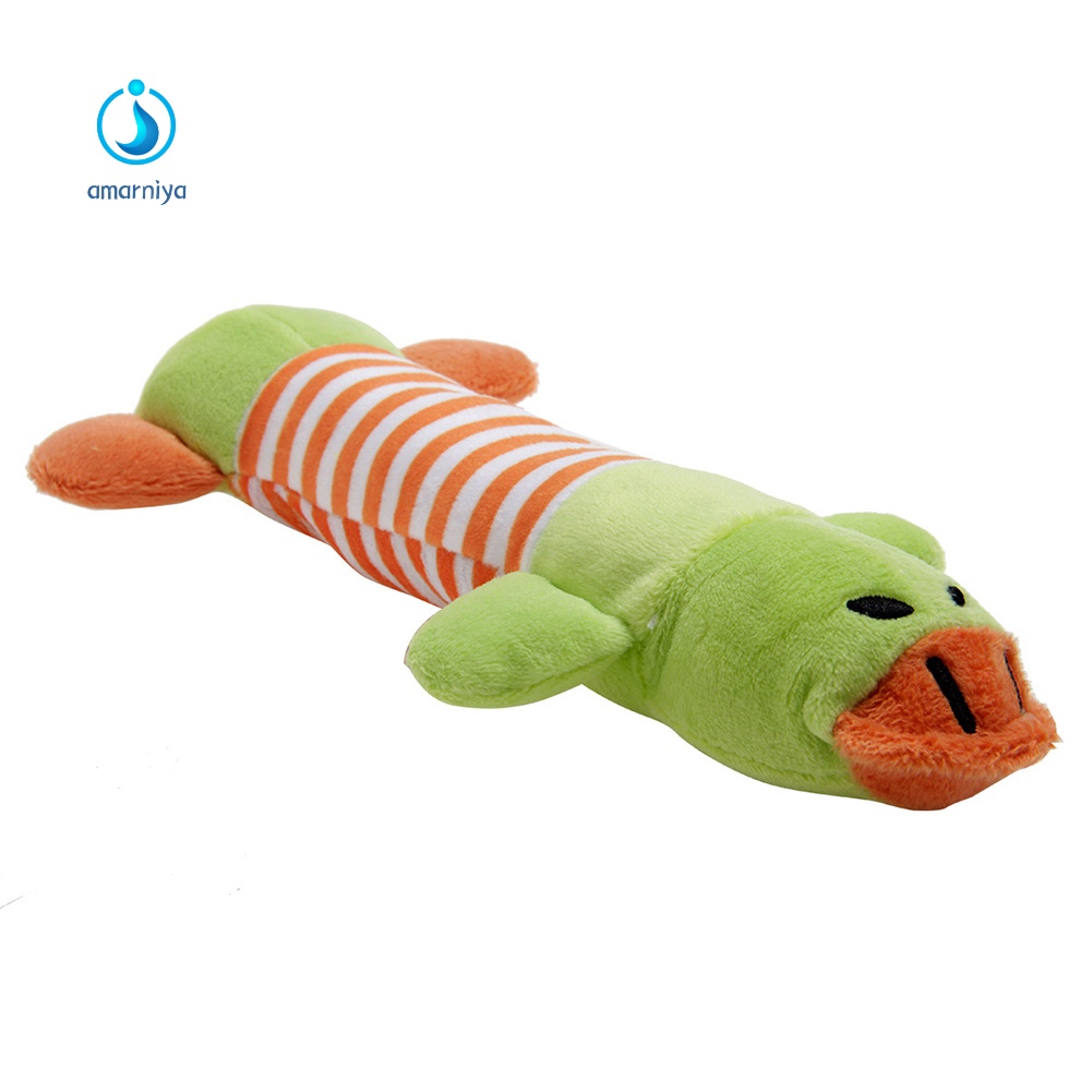 Đồ Chơi Thú Nhồi Bông Hình Vịt Dễ Thương Chống Cắn Cho Thú Cưng