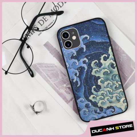 Ốp lưng iphone hình Nhật Bản Cổ Điển Sóng Biển collage art minimalism cute  cho các dòng SAMSUNG PAP20211042