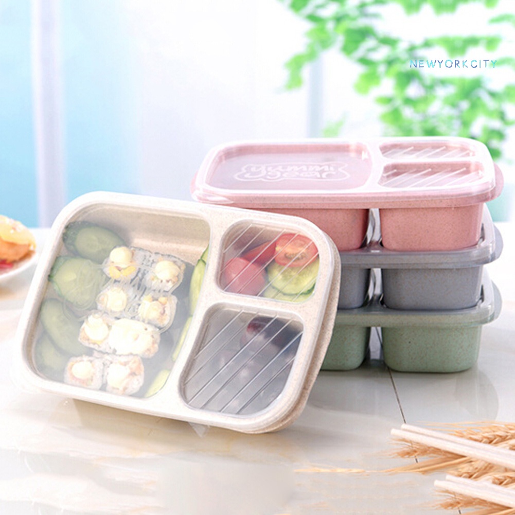 Hộp Đựng Cơm Trưa Thiết Kế Di Động Tiện Dụng Cho Học Sinh