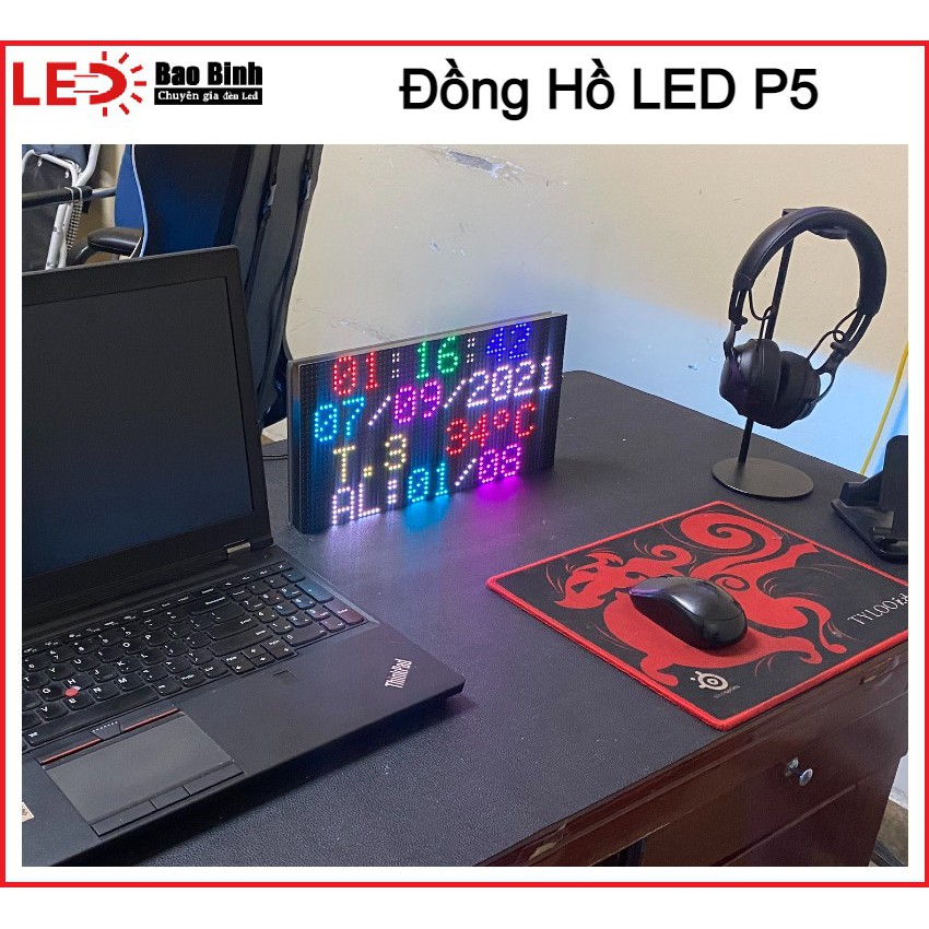Đồng hồ Led Matrix