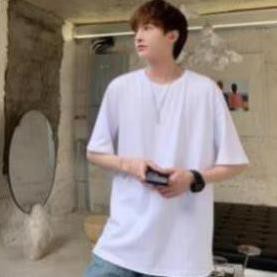 Áo thun trơn cotton, áo dáng rộng unisex (z) 2 55 | BigBuy360 - bigbuy360.vn