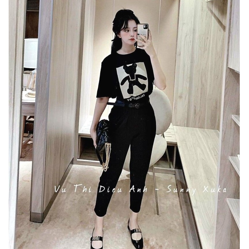 Áo phông gấu nhiều màu sắc cá tính