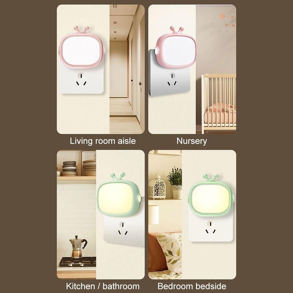 Đèn LED Ngủ Gắn Tường Thiết Kế Nhỏ Gọn Dễ Thương