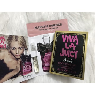 Nước Hoa VIVA LA JUICY Noir juicy couture 1.5ml