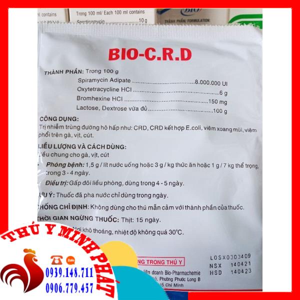 BIO - CRD gói 100gr