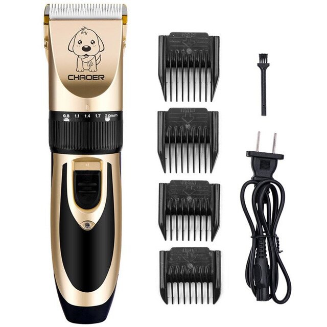 [ Hàng chính hãng ]- [Tông đơ Pet Grooming Clipper Kit cho thú cưng]