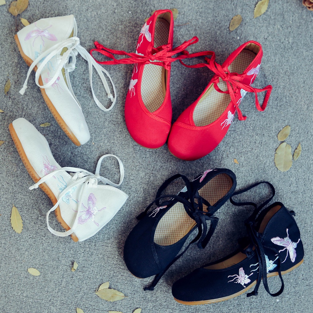 Thanh Lý size Lẻ Giầy Vải Thêu Trung Hoa