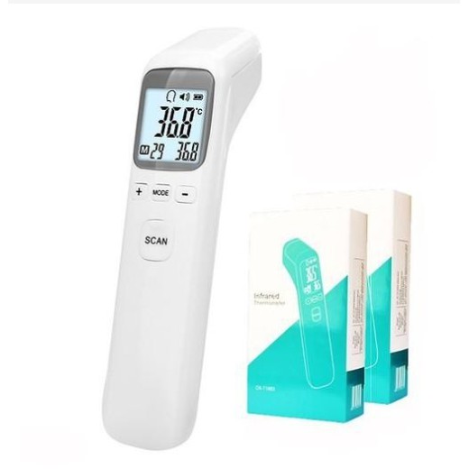 Máy Nhiệt Kế Đo Trán Hồng Ngoại Điện Tử Infrared Thermometer - BẢO HÀNH CHÍNH HÃNG