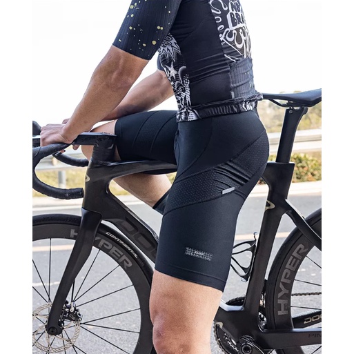 Santic quần ngắn đi xe đạp có đệm mông thoáng khí, quần thể thao đi xe đạp