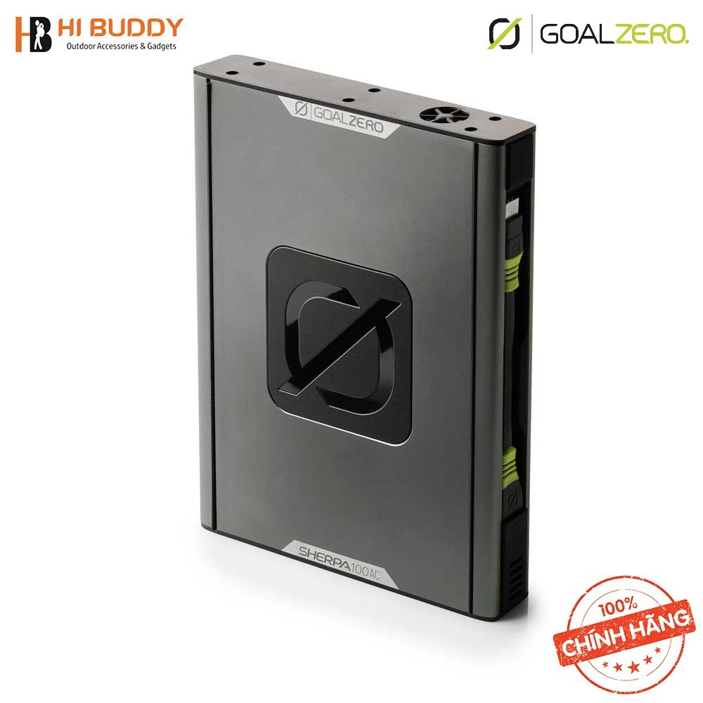 Sạc Dự Phòng Không Dây Cho Điện Thoại Và Laptop Goal Zero Sherpa 100AC Hàng Chính Hãng – Hi Buddy Shop