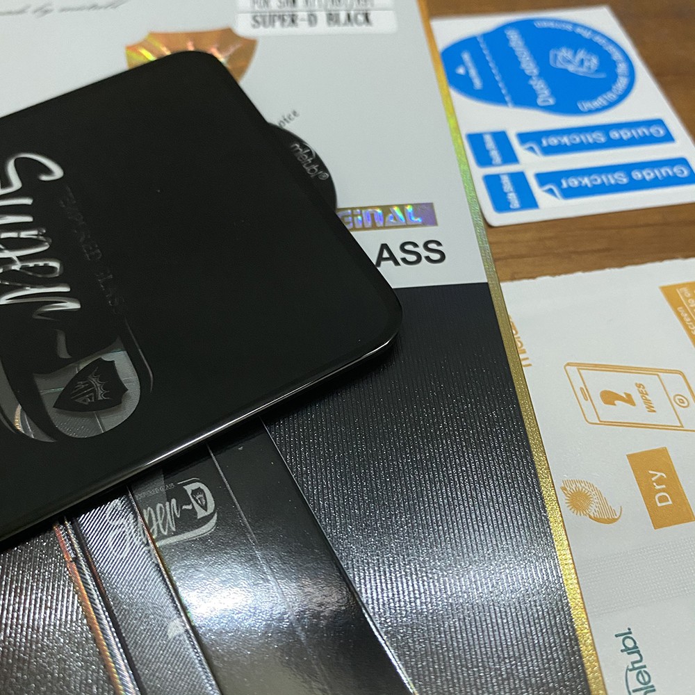 Kính cường lực Samsung S20 S21 S22 S23 FE Plus Note 10 S10 Lite Super D Full viền Đen