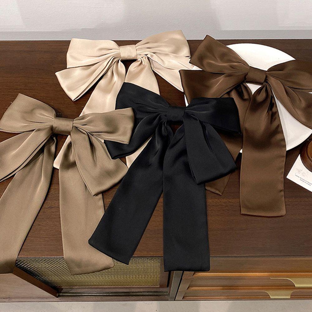 Kẹp Tóc Nơ Ruy Băng Ngọt Ngào Cho Nữ