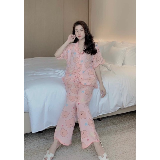 [RẺ VÔ ĐỊCH]-[SHOP UY TÍN] ĐỒ BỘ PIJAMA FORM CÁNH DƠI SÓNG QUẦN DÀI CHẤT MANGO SIÊU MƯỢT MÁT❤️❤️