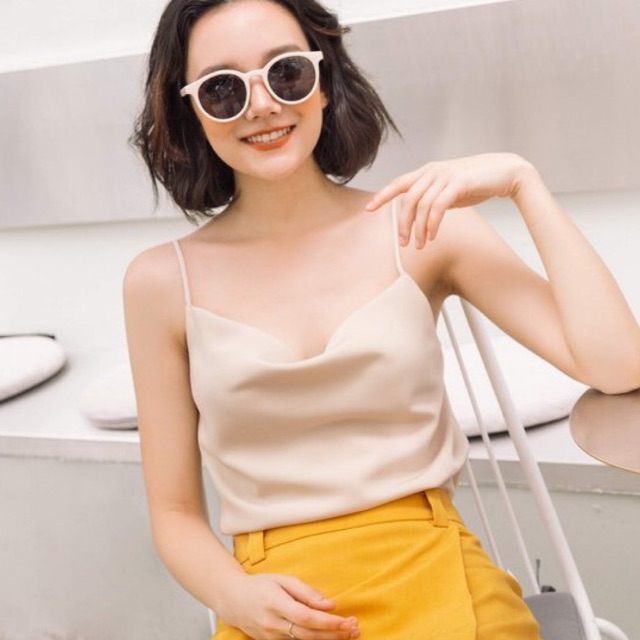 [Mã WABRWA8 giảm 15% đơn 99k] [MÉO SHOP] Áo Hai Dây Belinda