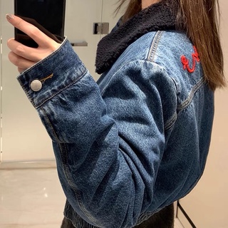 •PRE-ORDER• ÁO KHOÁC JEANS CỔ LÔNG ( kéo ảnh cuối xem fb)