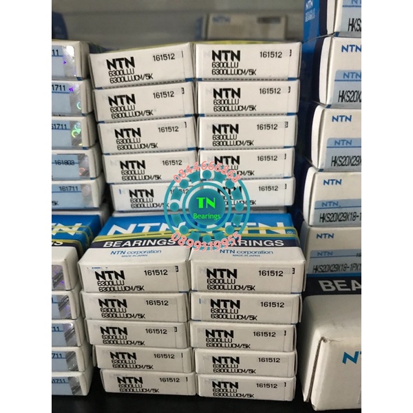 Vòng bi cho xe máy 6200LLU 6300LLU 6301LLU 6204LLU 6203LLU - Bạc đạn cho xe máy nhãn hiệu NTN, hàng chính hãng