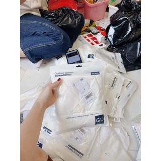 ÁO SƠ MI GU,áo sơ mi nữ cơ bản