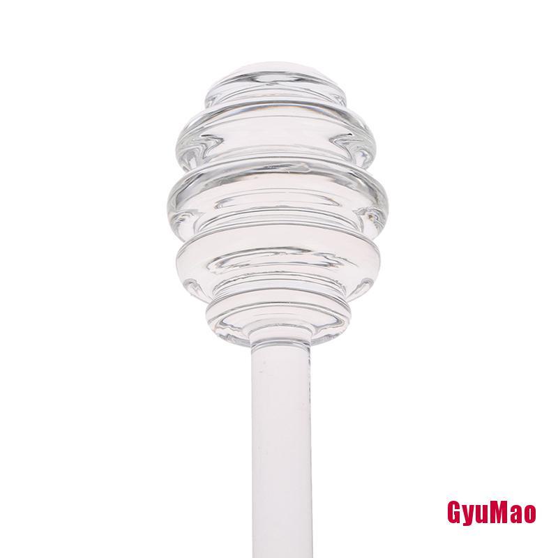 Muỗng Múc Mật Ong Bằng Thủy Tinh Trong Suốt Tay Cầm Dài Tiện Dụng