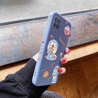 Ốp điện thoại chống sốc in hình Doraemon cho Samsung Galaxy A12 M12 F12
