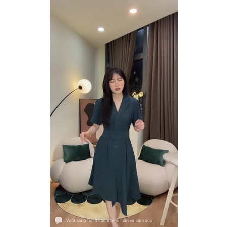 Đầm Vải không nhăn Loan Lâm