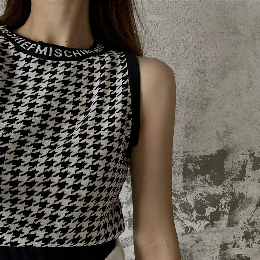 Áo Dệt Không Tay Xinh Xắn Theo Phong Cách Retro Dành Cho Nữ 11023 | BigBuy360 - bigbuy360.vn