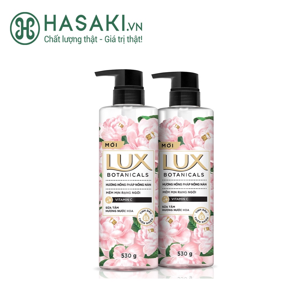 Combo 2 Sữa Tắm Lux Botanicals 530g