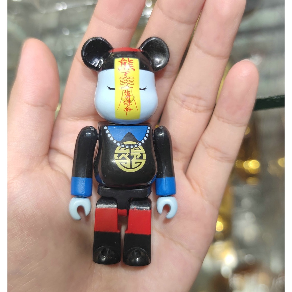 Khối Lắp Ráp Bearbrick 100% Hình Gấu Violent 7cm