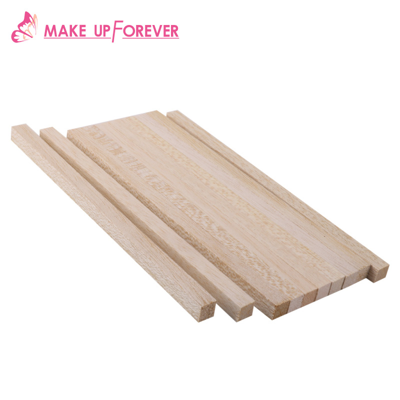 [Make_up Forever]10pcs Square Wooden Lollipop Cake Pop Lolly Sticks for Hobbies Model Making
