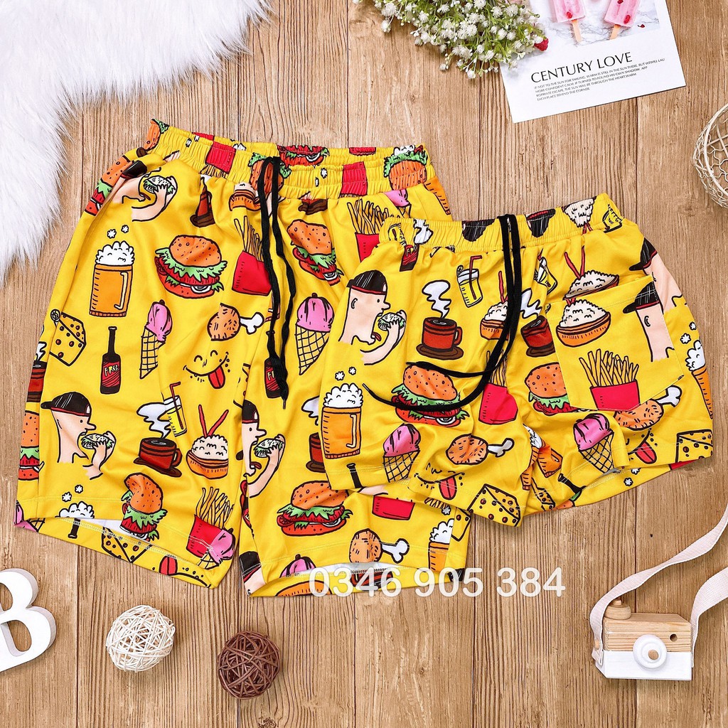 Quần Đi Biển Nhóm Nam Nữ Vải Katesilk | BigBuy360 - bigbuy360.vn