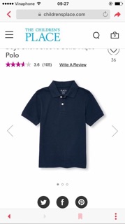 Áo cộc tay Polo